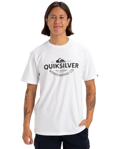 Quiksilver - Typed Out T-Shirt mit kurzen Ärmeln - Mann Quiksilver - Typed Out T-Shirt mit kurzen Ärmeln - Mann von Quiksilver