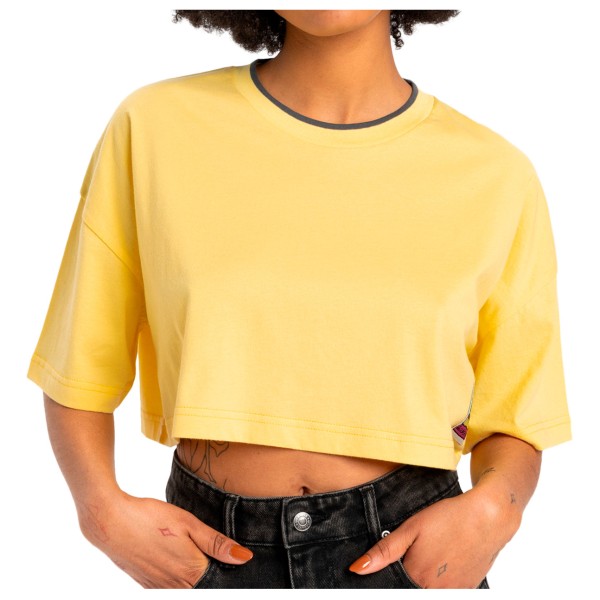 Quiksilver - Women's Maxi Crop S/S Tee - T-Shirt Gr S beige Quiksilver - Women's Maxi Crop S/S Tee - T-Shirt Gr S beige von Quiksilver