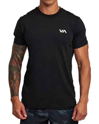 RVCA VA Sport Vent - Kurzärmliges Oberteil für Männer Schwarz RVCA VA Sport Vent - Kurzärmliges Oberteil für Männer Schwarz von RVCA