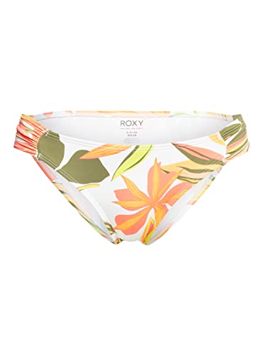 Roxy Printed Beach Classics - Bikinihose mit mittlerer Bedeckung für Frauen Weiß von Roxy