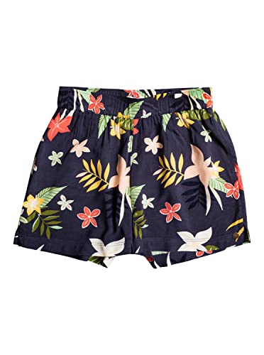 Roxy Blue Ocean Floor - Elastische Shorts für Mädchen 4-16 Blau von Roxy