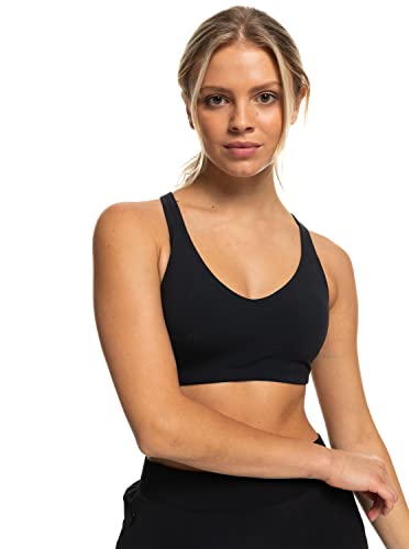 Roxy Heart Into It - Sport-BH für Frauen Schwarz Roxy Heart Into It - Sport-BH für Frauen Schwarz von Roxy