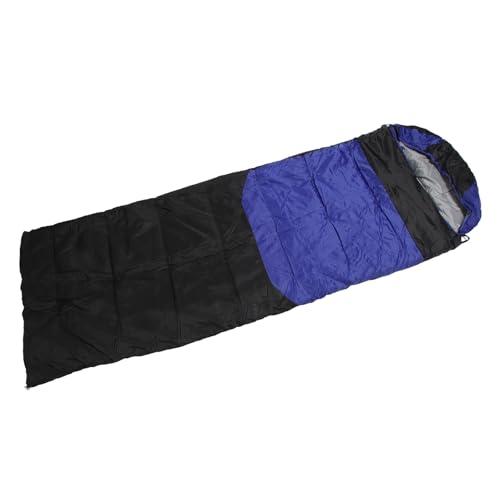 Qukaim Beheizter Schlafsack, beheizter Schlafsack, leicht, atmungsaktiv, 3 Temperatur-Gänge, USB-betrieben, für Outdoor-Camping, Blau von Qukaim