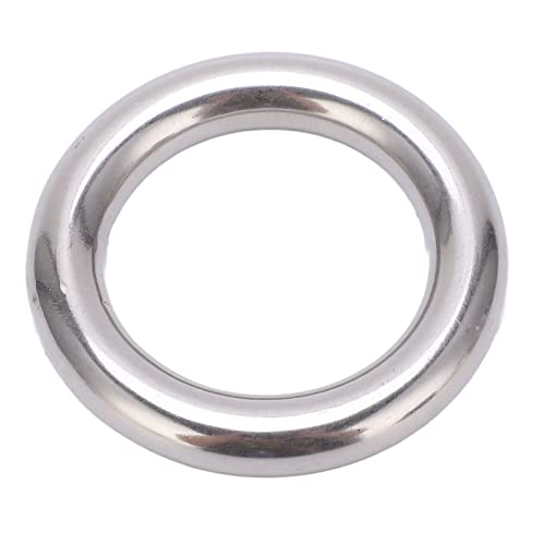 Qukaim Bootsausrüstung, geschweißter O-Ring, Edelstahl, geschweißt, runder Ring für Navigation, Tauchen, Hängematten, Taschen, 10 x 40 mm, Marinequalität, Bootsausrüstung Qukaim Bootsausrüstung, geschweißter O-Ring, Edelstahl, geschweißt, runder Ring für Navigation, Tauchen, Hängematten, Taschen, 10 x 40 mm, Marinequalität, Bootsausrüstung von Qukaim