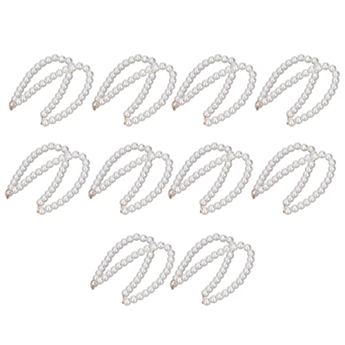 Qukaim Perlenkette, Perlenkette, 10 Stück, poliert, schöne Perlen, Geldbörsenriemen, dekorativer Riemen für Handyhüllen, Schuhe, Schlüsselanhänger, Typ 1, mehrfarbig, 60_x_180_cm von Qukaim