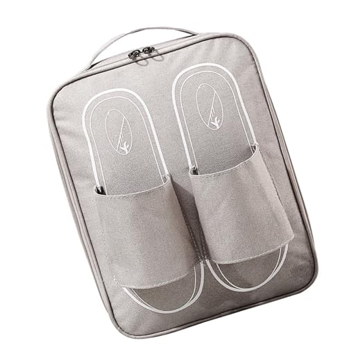 Qukaim Schuh-Organizer-Tasche, Reise-Schuhtasche, multifunktional, wasserdicht, staubdicht, tragbar, ideal für die Organisation von Schuhen, leicht, kompaktes Design, mehrfarbig, 60_x_180_cm von Qukaim