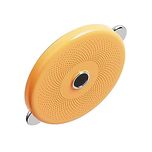 Qukaim Waist Twister Twister Board Taillentrainer Disc, rutschfest, leicht, Twisting Waist Machine für Fitness, PP und ABS, einfache Bedienung, Orange von Qukaim