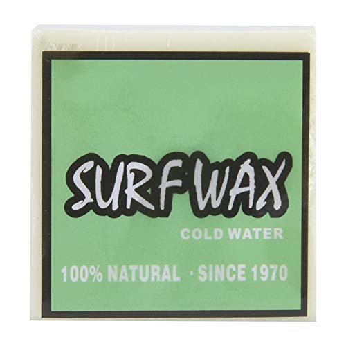 Qukaim Water Surf Wax Anti-Rutsch Surfwachs Grün Geeignet für Surfbretter, Skimboards und Skateboards, Wasserfest, 100g von Qukaim