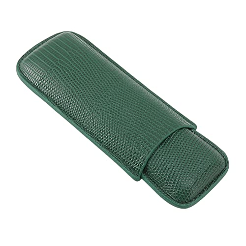 Qukaim Zigarrenetui Zigarrenetui, tragbarer 2-Finger-Zigarrenhalter, stabile Kunstleder-Zigarren-Tragetasche mit Krokodilhaut-Textur, Ele Design Qukaim Zigarrenetui Zigarrenetui, tragbarer 2-Finger-Zigarrenhalter, stabile Kunstleder-Zigarren-Tragetasche mit Krokodilhaut-Textur, Ele Design von Qukaim