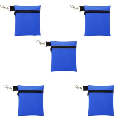 Qussedser Golftaschen Golf Tee Bags Hüfttaschen Zubehör Blau von Qussedser