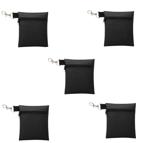 Qussedser Golftaschen Golf Tee Bags Hüfttaschen Zubehör Schwarz von Qussedser