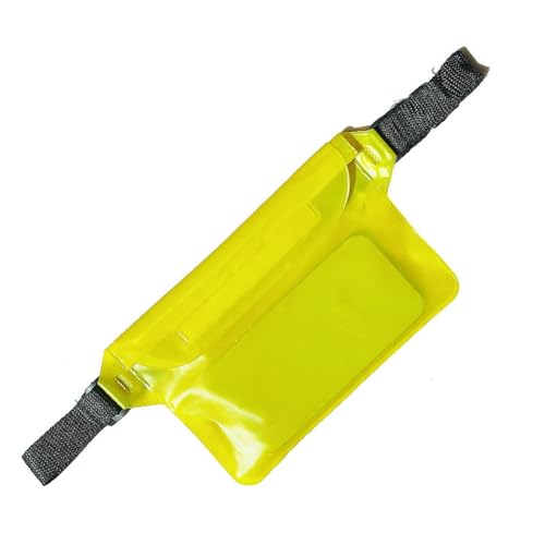 Qussedser wasserdichte Schwimmtasche Aus PVC, Ski-Drift-Tauch-Schultertasche, Hüfttasche, Unterwasser-Handytasche, Hülle für Strand F von Qussedser