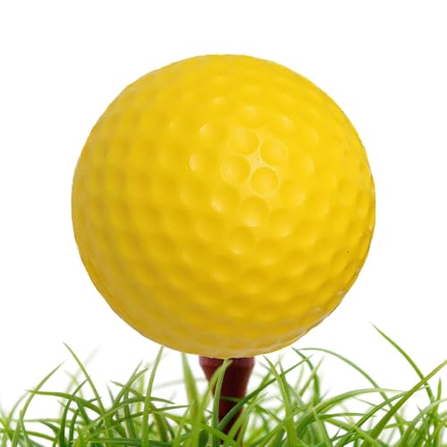 Qutalmi Golf-Übungsbälle,Übungsgolfbälle,Schaumstoffball Leichte Schaumstoff-Übungsgolfbälle | Sichere schwimmende PU-Golfbälle, Übungsgolfbälle für den Garten, Ballkontrolle, Golfübungen von Qutalmi