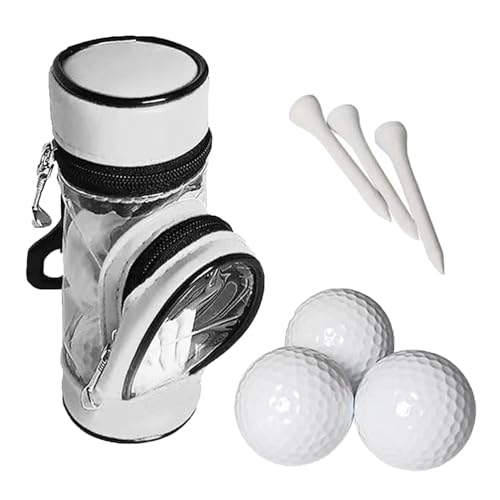 Quzente Golftasche | Golf-Tee-Organizer, leichte Golfballtasche, tragbare Golf-Zubehörtasche, Outdoor-Sportzubehör für Tees, Divot, Ballmarker von Quzente