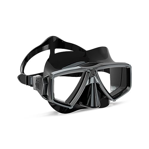 Qweradr 1 Stück Freitauchen Silikon Taucherbrille Erwachsene Schwimmen Nasenschutz Augenschutz Outdoor-Sportartikel Schwarz von Qweradr