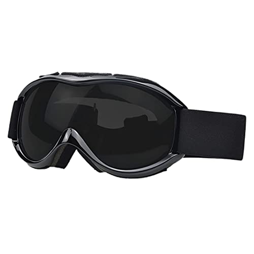 Qweradr Erwachsene Snowboard Ski Brille Anti- UV400 Ski Sonnen Brille ÜBerzogene Motocross Brille für MäNner Frauen Schwarz von Qweradr