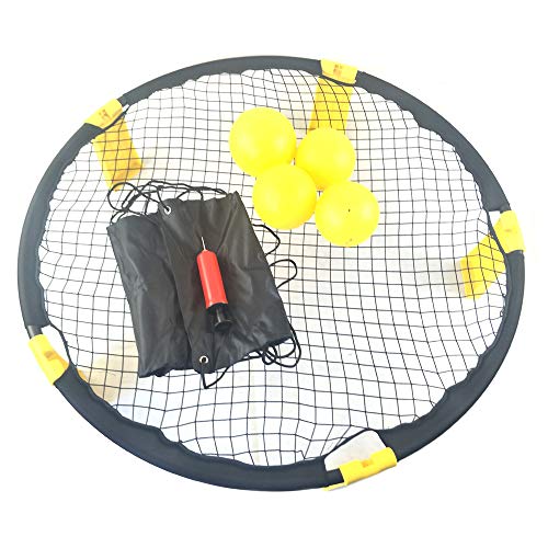 Qweradr PVC Volleyball Team Spiel Set Outdoor Sportspiele für Familienspiel für Den Backyard Beach Volleyball von Qweradr