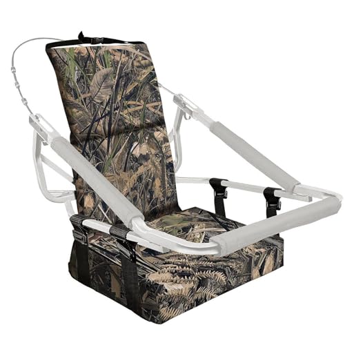 Qzdtue Hunting Tree Seats für verbesserten Komfort | Valley Ersatz-Baum-Saddle-System | geringes Gewicht und faltbares Kissen für einfachen Transport | Ideal Zubehör für Outdoor Hunting Adventures von Qzdtue