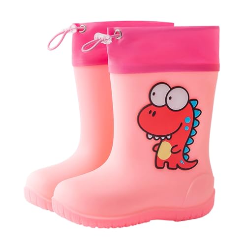 Qzeanxy Regenstiefel Anti-Rutsch Und Langlebige Regenstiefel - Einzigartige Form Und Aufwendiges Design Modische Beliebte Unisex Kinder Gummistiefel wasserdichte Gummistiefel Kinder Barfußschuhe von Qzeanxy