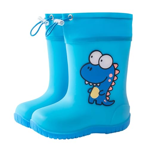 Qzeanxy Tragen Bequem rutschfest Leicht Unisex Kinder Regenstiefel Wasserdicht Winddicht Regenstiefel für Alle Jahreszeiten Form Einzigartig Hohe Qualität Langlebig Gummistiefel Kinder Barfußschuhe von Qzeanxy