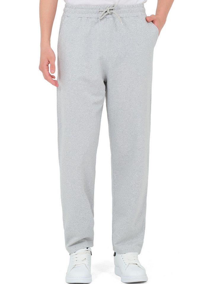 R-CAMP Jogginghose Herren Baumwolle Sporthose Freizeithose Jogger Laufhose Lang von R-CAMP