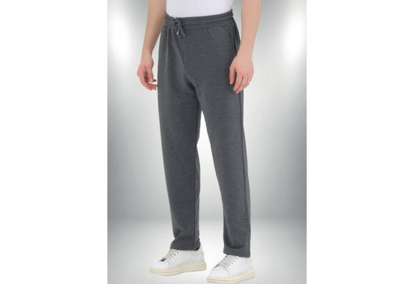 R-CAMP Jogginghose Herren Baumwolle Sporthose Freizeithose Jogger Laufhose Lang von R-CAMP