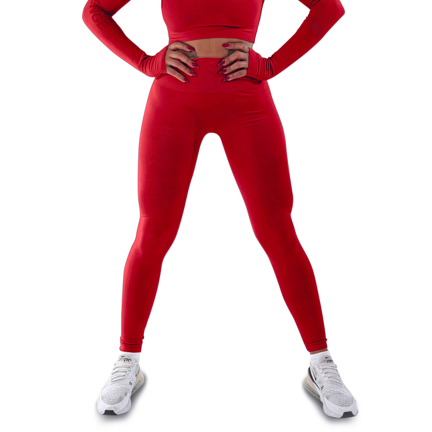 Technische Leggings mit Push-up-Effekt und einer perfekten Silhouette. von R-EVENGE