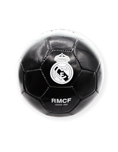 Real Madrid R Roger's Fußball, Weiß und Schwarz, Größe 5 Real Madrid R Roger's Fußball, Weiß und Schwarz, Größe 5 von Real Madrid