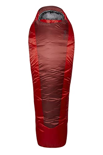 Rab Solar Eco 3 Schlafsack, oxblood red, REGULAR RIGHT von Rab