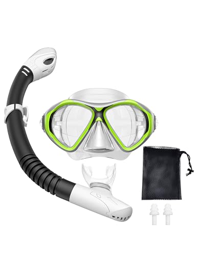 RABIGALA Taucherbrille Erwachsene, Antibeschlag und Anti-Leck Tauchmaske Unisex Schnorchelmaske für Tauchen, Schnorcheln und Schwimmen von RABIGALA