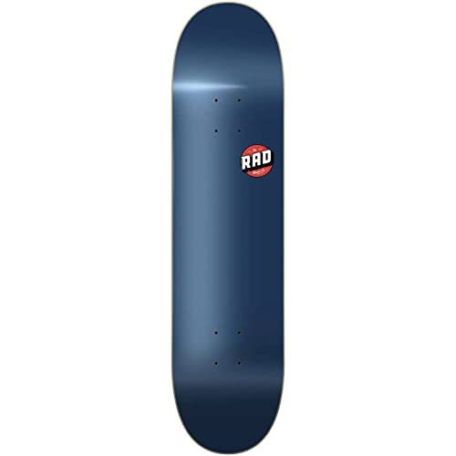 RAD Unisex – Erwachsene Blank Logo Skateboard, Navy, 8" RAD Unisex – Erwachsene Blank Logo Skateboard, Navy, 8" von RAD