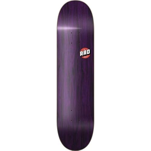RAD Unisex – Erwachsene Blank Logo Skateboard, Purple Maple, 8.25" RAD Unisex – Erwachsene Blank Logo Skateboard, Purple Maple, 8.25" von RAD