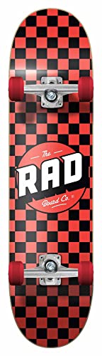 RAD Unisex – Erwachsene Checkers Komplettboard, Rot, 7.75" RAD Unisex – Erwachsene Checkers Komplettboard, Rot, 7.75" von RAD
