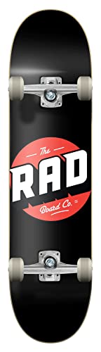 RAD Unisex – Erwachsene Logo Progressive Skateboard, Schwarz, 8.125 RAD Unisex – Erwachsene Logo Progressive Skateboard, Schwarz, 8.125 von RAD