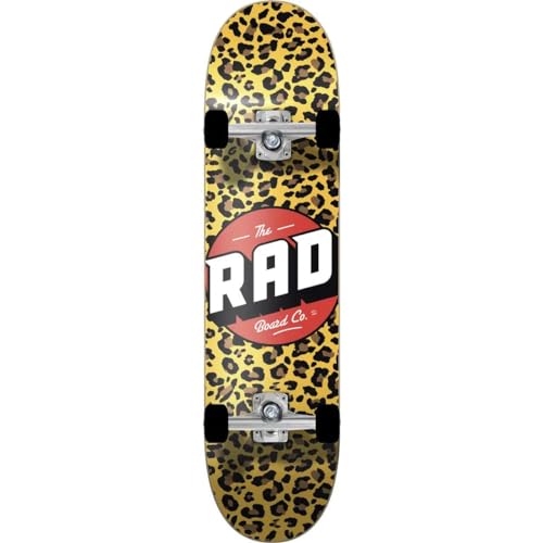 RAD Unisex – Erwachsene Logo Progressive Skateboard, Stay Wild, 8" RAD Unisex – Erwachsene Logo Progressive Skateboard, Stay Wild, 8" von RAD