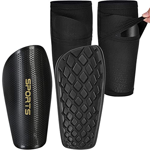 Schienbeinschoner Fußball Herren, rutschfest Schienbeinschoner für Erwachsene Jugend, Leichte Fussball Schienbeinschoner mit Socken Shin Guard, Eva-Schaumstoff Vermeidung von Wadenverletzungen Schienbeinschoner Fußball Herren, rutschfest Schienbeinschoner für Erwachsene Jugend, Leichte Fussball Schienbeinschoner mit Socken Shin Guard, Eva-Schaumstoff Vermeidung von Wadenverletzungen von RAINPOP