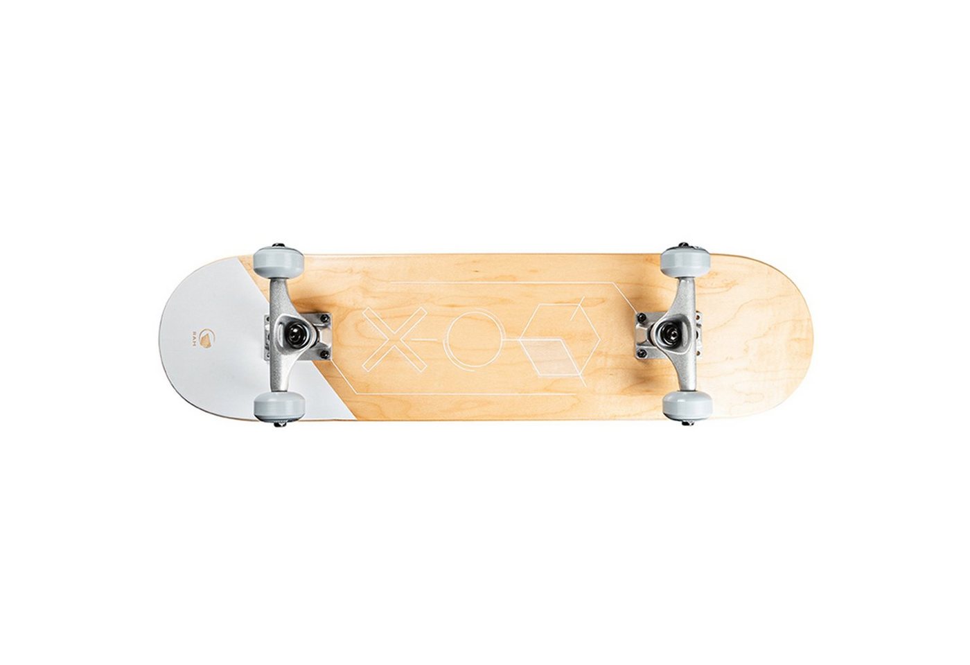 RAM ® Skateboard Skateboard Signo blanc de blanc von RAM ®