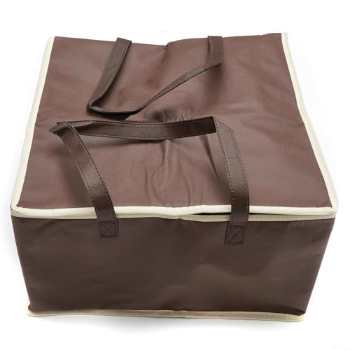 RANRAO Isolierte Tasche aus Vliesstoff, für Lebensmittel, wasserdicht, für Camping, Pizza-Liefer-Set, Wie abgebildet von RANRAO