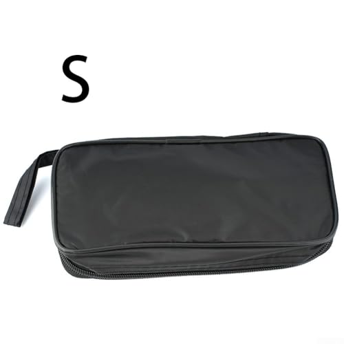 Schwarze Stofftasche für Multimeter, wasserdicht und stoßfest, unverzichtbares Gerätezubehör (S) von RANRAO