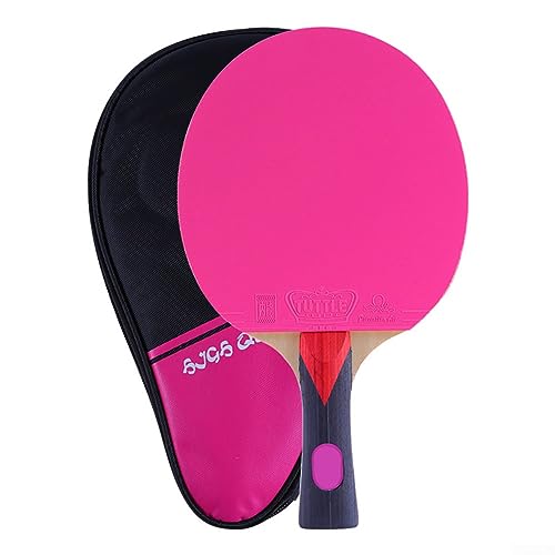Tischtennisschläger, Erhöhte Kontrolle Starke Spin Control Tischtennisschläger 7 Ply Holz Schläger FL Langer Griff Bunt, Anfänger Tischtennisschläger, Erhöhte Kontrolle Starke Spin Control Tischtennisschläger 7 Ply Holz Schläger FL Langer Griff Bunt, Anfänger von RANRAO