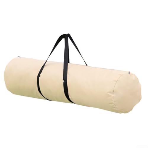 Wasserdichte Tragetasche mit großem Fassungsvermögen, perfekt geeignet für alle Camping-Aktivitäten, Beige 29 x 120 cm von RANRAO