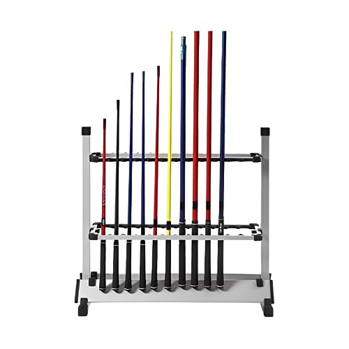 RANZIX Rutenständer Angelruten Rutenhalter Halterung für 24 Ruten Aluminium Rutenstäender Angelruten Stehen Angelruten Rutenständer Tragbar Rutenhalter Angelruten Rutenauflagen RANZIX Rutenständer Angelruten Rutenhalter Halterung für 24 Ruten Aluminium Rutenstäender Angelruten Stehen Angelruten Rutenständer Tragbar Rutenhalter Angelruten Rutenauflagen von RANZIX