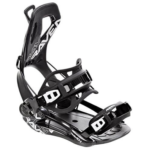 Snowboard Bindung Raven Fastec FT360 (FT360 Black, L(41-44)) von RAVEN