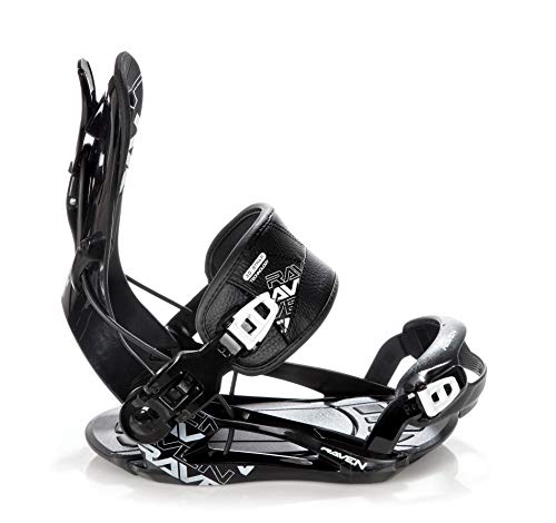 Snowboard Bindung Raven Fastec FT360 (Black, M(39-42)) von RAVEN