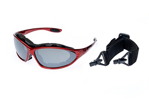 Ravs EXREMSPORTBRILLE Kitesurfen Triathlon-Skibrille INKLUSIVE SOFTBAG von Ravs