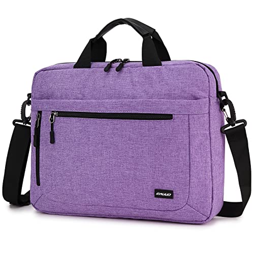 RAVUO Laptoptasche 17 Zoll, Laptop Aktentaschen Damen Umhängetasche Wasserdichte Computertasche Tasche Messenger Bag für Business Schule Reisen Lila RAVUO Laptoptasche 17 Zoll, Laptop Aktentaschen Damen Umhängetasche Wasserdichte Computertasche Tasche Messenger Bag für Business Schule Reisen Lila von RAVUO