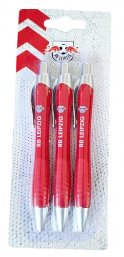 RB Leipzig Kugelschreiber 3er Set - Logo - ROT Kuli Stift RBL RB Leipzig Kugelschreiber 3er Set - Logo - ROT Kuli Stift RBL von RB Leipzig