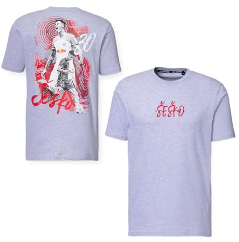 RB Leipzig T-Shirt - Šeško - grau Shirt RBL Größe S RB Leipzig T-Shirt - Šeško - grau Shirt RBL Größe S von RB Leipzig