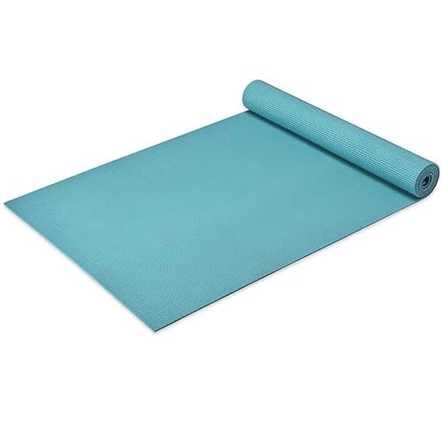 RBRFACAEX Yoga Mat: 3mm Thick, Printed Anti Slip High-density Female Specific Shock-absorbing, Soundproof, Shock-absorbing, Anti Slip Floor Mat For Home Use(Lake Blue) von RBRFACAEX