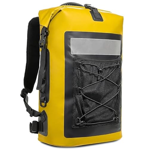 RC-BKKXXEAV Dry Bag Backpack 35L Dry Bags Waterproof Backpack for Men Suitable for Kayaking, Swimming,Hiking, Mountaineering，Rafting, Travelling and Camping(Color:Yellow) von RC-BKKXXEAV